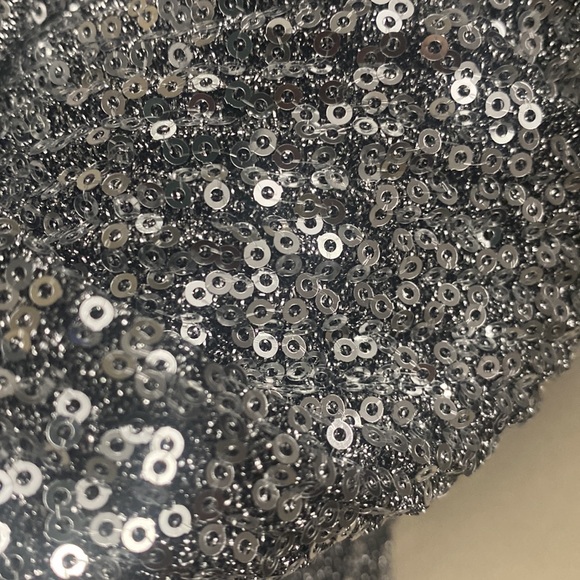 Zara sequin wide leg pants runs M - Picture 5 of 6